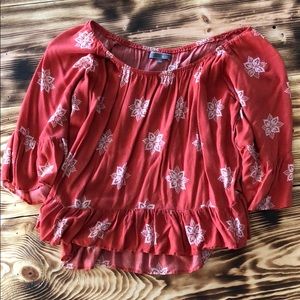 Off the shoulder top